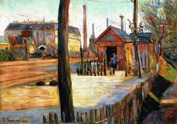 Reproductions of Paul Signac paintings,The Junction at Bois-Col Reproductions of Paul Signac paintings,The Junction at Bois-Col